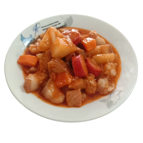 Pork Menudo at School Canteen