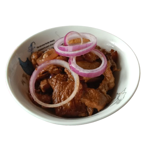 Pork Steak at School Canteen