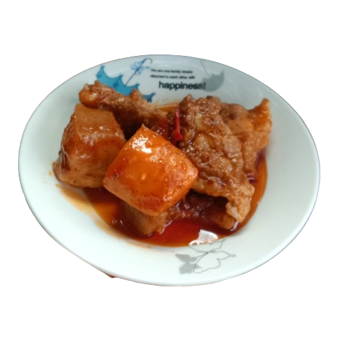 Pork Caldereta at School Canteen