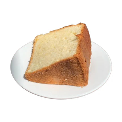 Sliced Chiffon Cake at Cafe Fortunata