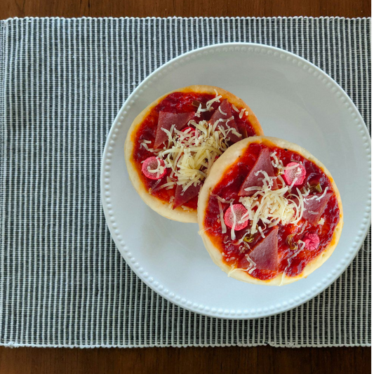 Mini Pizza at Dorm Canteen