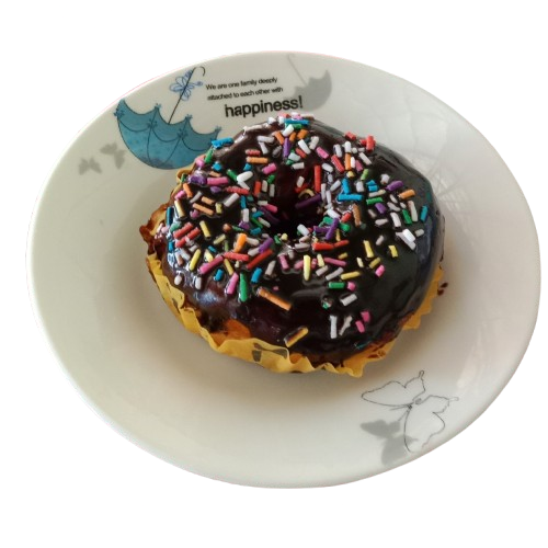 Cake Donut at School Canteen
