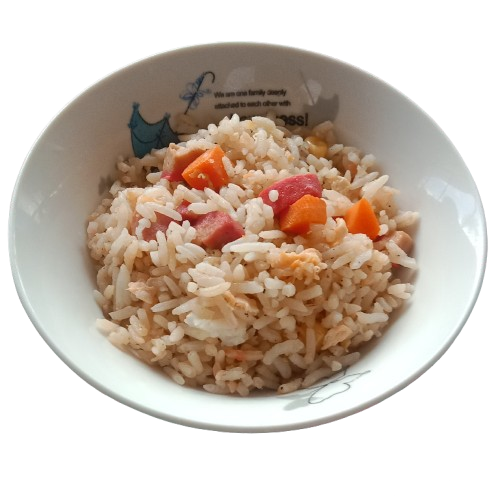 Fried Rice at School Canteen