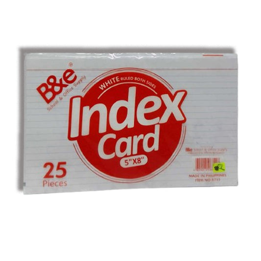 Index Card at 528 Minimart